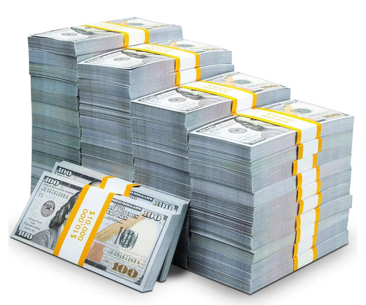 FauxFunds™ 10K Pack – Ultra-Realistic Prop Money