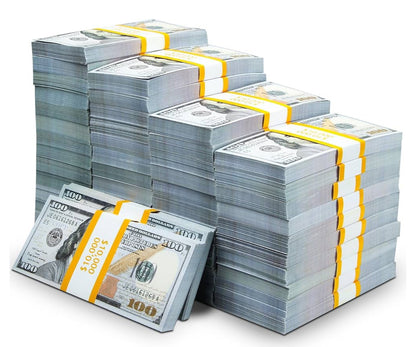 FauxFunds™ 10K Pack – Ultra-Realistic Prop Money