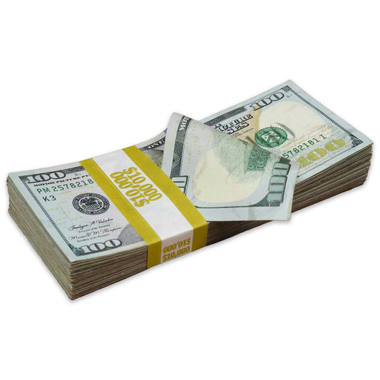 FauxFunds® Prop Money ($100’s)